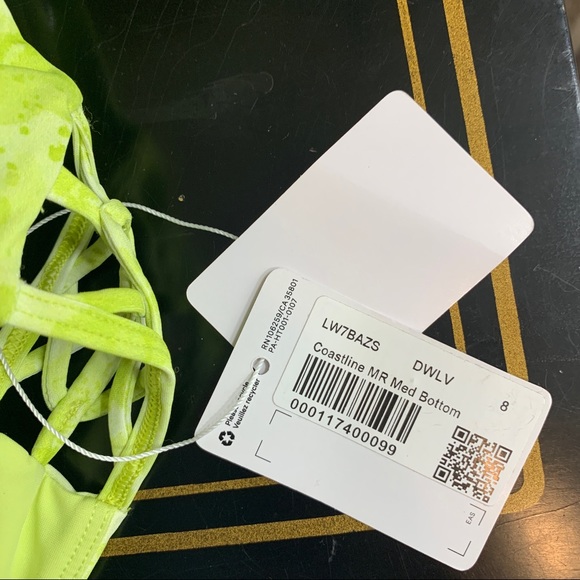 NWT Lululemon 8 Coastline Swim Bikini - Picture 15 of 16